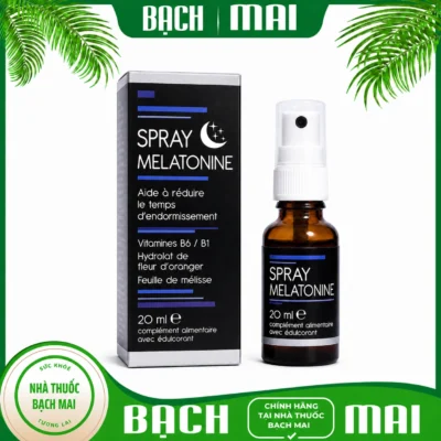 Thuốc Mê  Spray Melatonine Nhập Khẩu Chính Hãng Tại Viện Bạch Mai (Dạng Xịt)