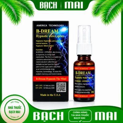 Thôi Miên Nghe Lời B-DREAM – HYPNOSIS Chính Hãng Tại Viện Bạch Mai (Dạng Xịt)