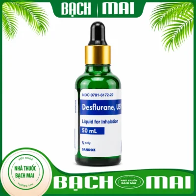 Thuốc Gây Mê Desflturanen US Nhập Khẩu Chính Hãng Tại Viện Bạch Mai (Dạng Nước)