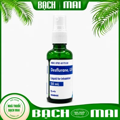 Thuốc Gây Mê Desflturanen US Nhập Khẩu Chính Hãng Tại Viện Bạch Mai (Dạng Xịt)