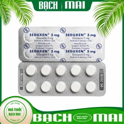 Thuốc Ngủ Seduxen Hungary 5mg Chính Hãng Viện Bạch Mai