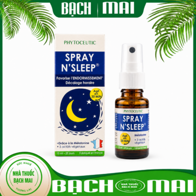 Thuốc Mê Spray N’Sleep Nhập Khẩu Chính Hãng Tại Viện Bạch Mai (Dạng Xịt)